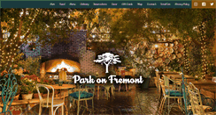 Desktop Screenshot of parkonfremont.com
