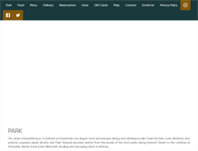 Tablet Screenshot of parkonfremont.com
